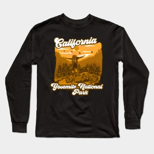 Hiking California Yosemite National Park Long Sleeve T-Shirt